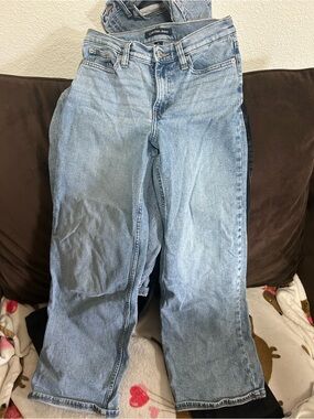 Calvin Klein Jeans Light Blue Straight-Leg Denim